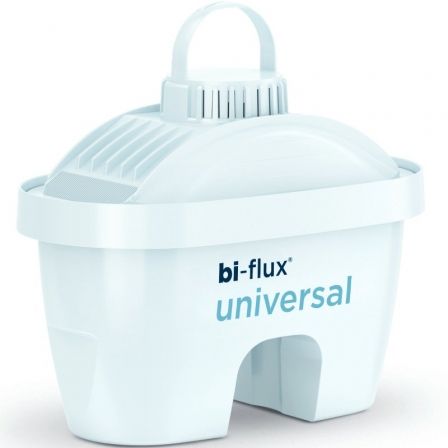 Laica Filtros Bi-flux 3 + 1 para Jarras Brita - Conserva Minerales, Reduce Cloro y Contaminantes - 150 Litros por Filtro